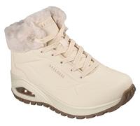 Skechers Uno Rugged Botas cortas al tobilloMujer | Botines casuales, espuma viscoelástica refrigerada por aire, Skech-Air, forro de piel sintética, parte superior media con
