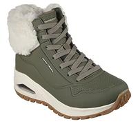 Skechers Uno Rugged Fall Air, Botas Mujer, Olive, 41 EU