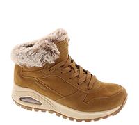 Skechers Uno Rugged Wintriness 167433-CSNT, Womens Winter Boots, Brown, 40 EU
