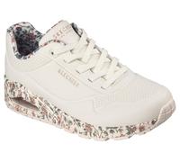 Skechers UNO Safari Time - Tenis para Mujer, Color Blanco, Talla 36