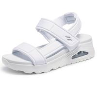 Skechers - UNO SUMMER STAND2, Sandalia Mujeres, White,