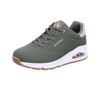 Skechers Uno-Shimmer Away 155196-OLV, Womens Sneakers, Green, 36 EU