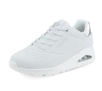 Skechers Uno - Shimmer Away, Zapatillas de Deporte Mujer, Blanco, 39 EU