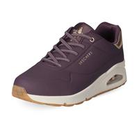 Skechers Uno - Shimmer Away, Zapatillas de Deporte Mujer, Morado, 38 EU