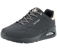 Skechers Uno - Shimmer Away, Zapatillas de Deporte Mujer, Negro, 39.5 EU