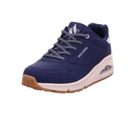 Skechers Uno-Shimmer Away - Zapatillas para mujer, Azul marino/Oro rosa, 36.5 EU