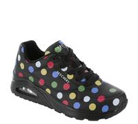 Skechers Uno-Spotted Air - Zapatillas de Deporte para Mujer, Color Negro, Multicolor