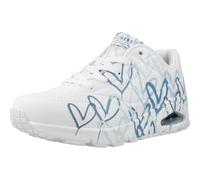 Skechers UNO Spread The Love, Zapatillas Mujer, White, 39 EU