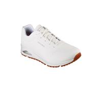 SKECHERS UNO SR-SUTAL Calzado de Seguridad Zapatos Hombre 200054EC WHT Blanco