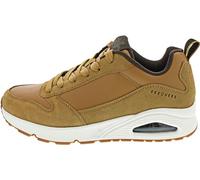 Skechers UNO STACRE, Zapatillas para Hombre, Whiskey Leather/Pu/Trim, 43 EU
