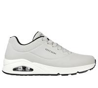 Skechers UNO - Stand On Air en Gris Claro/Negro, talla 45