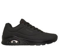 Skechers Skechers Uno Stand on Air para Hombre, Negro/Negro, 10 Wide