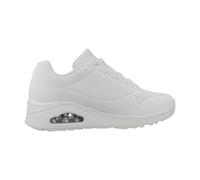 Skechers Uno - Stand On Air, Zapatillas de gimnasia Mujer, White Snow Flakes, 38 EU