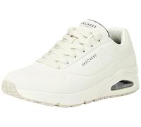Skechers Uno Stand On Air, Zapatillas Hombre, Off White Durabuck Mesh, 44 EU
