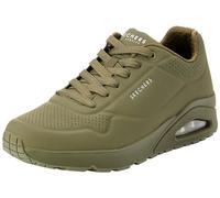 Skechers Uno Stand On Air, Zapatillas Hombre, Olive Durabuck Mesh, 44 EU