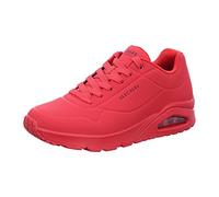 Skechers Uno Stand On Air, Zapatillas Hombre, Red Durabuck Mesh, 42 EU