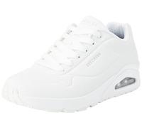 Skechers Uno Stand On Air, Zapatillas Hombre, White Durabuck Mesh, 40 EU