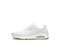Skechers Uno Stand On Air, Zapatillas Hombre, White Durabuck Trim, 45.5 EU