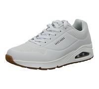 Skechers Uno Stand On Air, Zapatillas Hombre, White Durabuck Trim, 45 EU