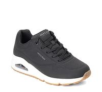 Skechers Uno Stand On Air, Zapatillas Mujer, Negro Y Blanco, 37 EU Ancho