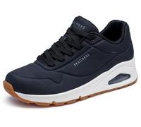 Skechers Uno Stand On Air, Zapatillas Mujer, Negro Y Blanco, 41 EU Ancho