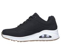 Skechers Uno Stand On Air, Zapatillas Mujer, Negro Y Blanco, 41 EU Ancho