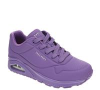 Skechers Uno Stand On Air, Zapatillas Mujer, Purple Durabuck/Mesh, 37 EU