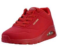 Skechers Uno- Stand on Air, Zapatillas Mujer, Rojo, 40 EU