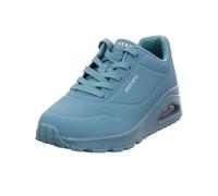 Skechers Uno Stand On Air, Zapatillas Mujer, Teal Durabuck Mesh, 37.5 EU