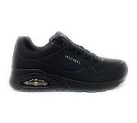 Skechers Uno Stand On Air Zapatillas para Mujer, Black White Durabuck/Mesh, 37 EU