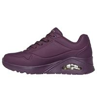Skechers Uno Stand On Air Zapatillas para Mujer, Burgundy Duraleather/Mesh, 37 EU