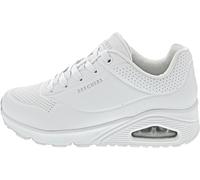 Skechers Uno Stand On Air Zapatillas para Mujer, White Durabuck/Mesh, 40 EU