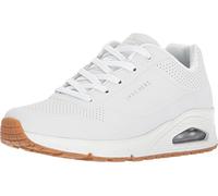 Skechers Uno Stand On Air Zapatillas para Mujer, White Durabuck/Mesh, 40 EU