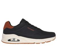 Skechers Uno Suited On Air, Zapatillas Hombre, Black Durabuck/Chestnut, 39.5 EU