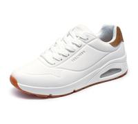 Skechers Men's UNO-Suited ON Air Sneaker, White, 8