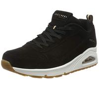 Skechers UNO TWO FOR THE SHOW, Zapatillas para Mujer, Black Suede #S, 35 EU