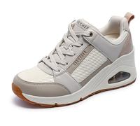 Skechers Uno Wedge-Everything Nice Zapatillas para mujer, Blanco sucio, 36 EU
