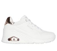 Skechers Uno Wedge - HI Steps en Blanca, talla 38