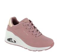 Skechers Uno Wedge-Hi Steps - Tenis para mujer, Rosa-metálico, 40 EU