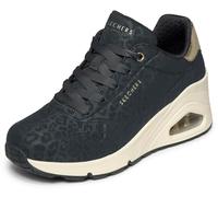 Skechers UNO Wedge Safari Daze - Tenis para Mujer, Color Negro, Talla 7