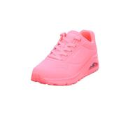 Skechers Uno, Zapatillas Mujer, Coral Durabuck Mesh, 36 EU