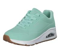 Skechers Uno, Zapatillas Mujer, Mint Durabuck Mesh, 37 EU