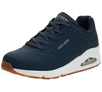 Skechers Uno, Zapatillas Mujer, Navy Durabuck Mesh, 36 EU