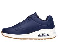 Skechers Uno, Zapatillas Mujer, Navy Durabuck Mesh, 41 EU