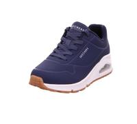 Skechers Uno, Zapatillas Mujer, Navy Durabuck Mesh, 42 EU