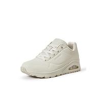 Skechers Uno, Zapatillas Mujer, Off White Durabuck, 40 EU