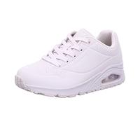 Skechers Uno, Zapatillas Mujer, Off White Durabuck, 41 EU