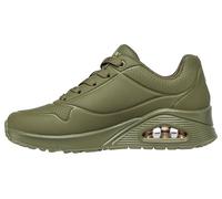Skechers Uno, Zapatillas Mujer, Olive Durabuck, 37 EU