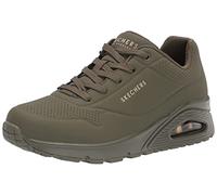 Skechers Uno, Zapatillas Mujer, Olive Durabuck, 39 EU