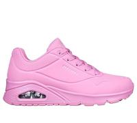 Skechers Uno, Zapatillas Mujer, Pink Durabuck Mesh, 37 EU